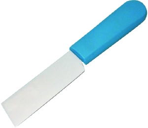 Cuchillo de desmontaje con mango de plástico.
