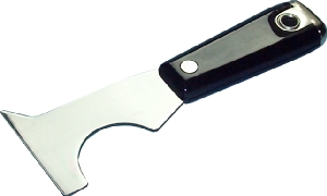Cuchillo separador con mango de plastico.
