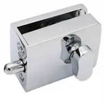 WC-Glass Door Lock for 8 mm  to 12 mm Glass Doors.