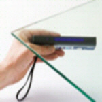 Zinnseite-Detektor zur Erkennung der Zinnseite am Glas.